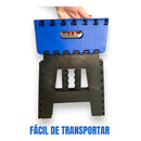 Banqueta Banco Banquinho Portatil Retratil Dobravel 100Kg Co