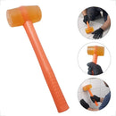 Marreta Martelo De Borracha Silicone Laranja Pisos Azulejos