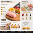 Mini Seladora Manual Portátil Sacos Plásticos Pilha Alimento