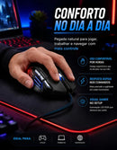 Mouse Gamer USB com 7 Botoes 2400dpi Led Ergonomico