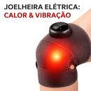 Joelheira elétrica com aquecimento e alívio de vibração para recuperação e conforto